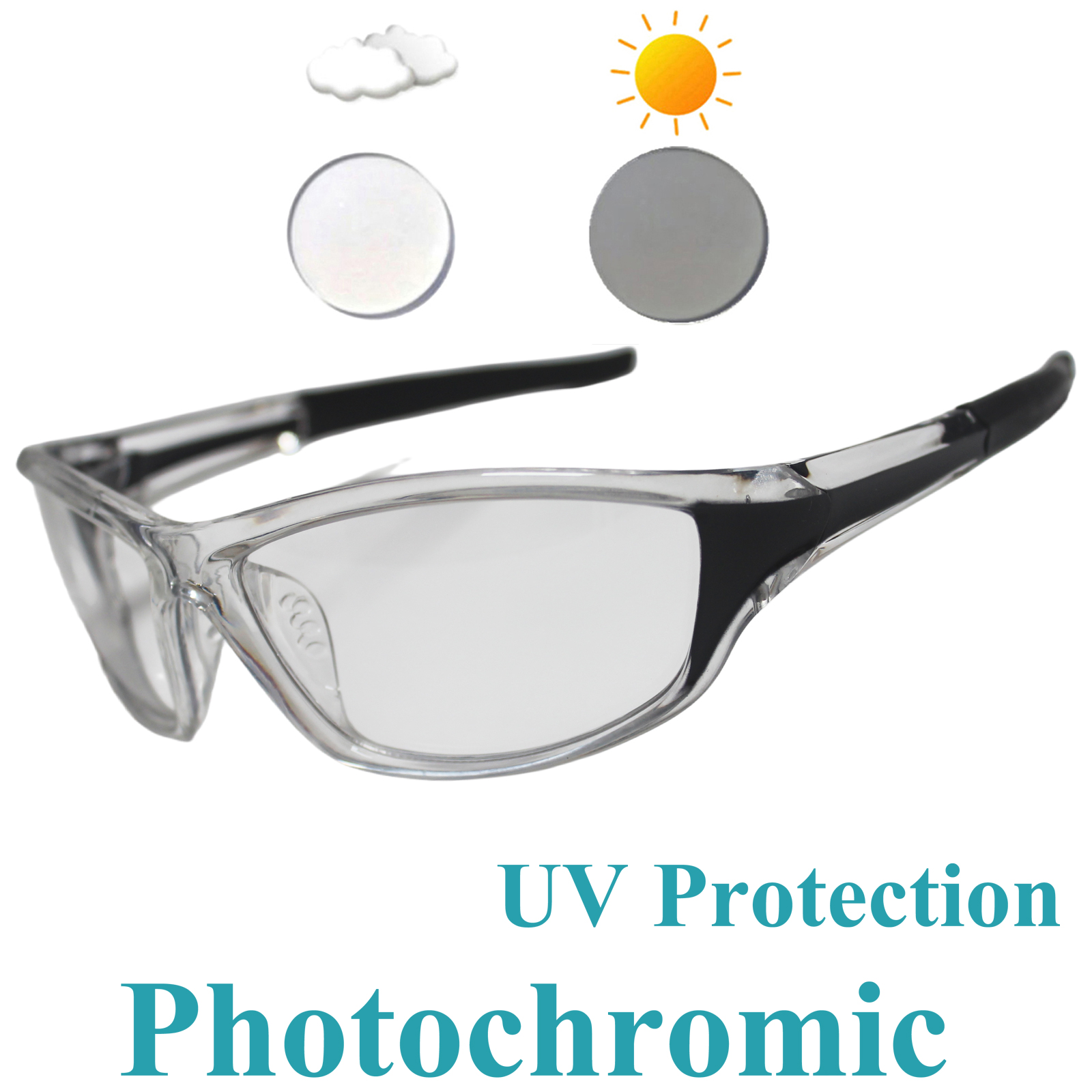 Mountain Biking Glasses - Photochrome Fahrradbrille Fahrrad-Eyewear für Männer und