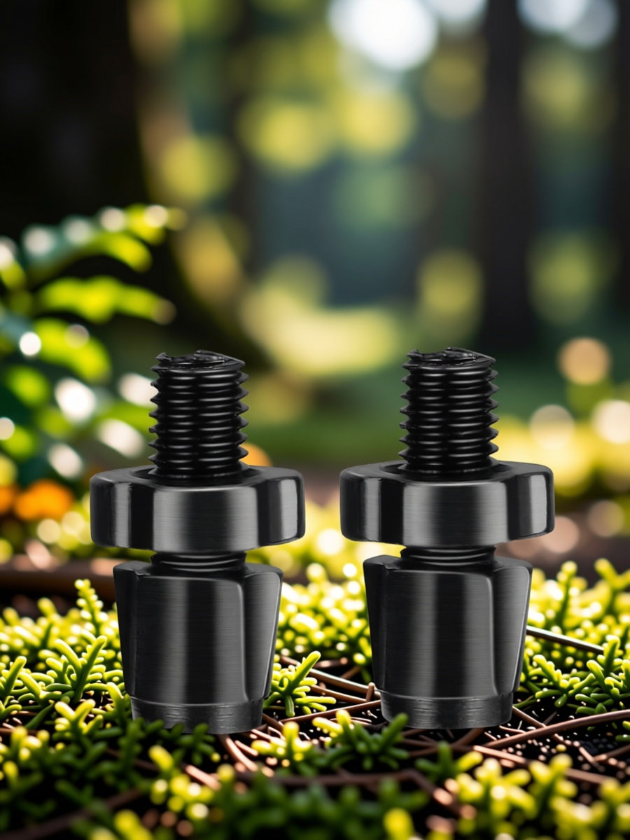 Mountain Biking Gear - Ein Paar M7 Brems-Einstellschrauben aus leichter
