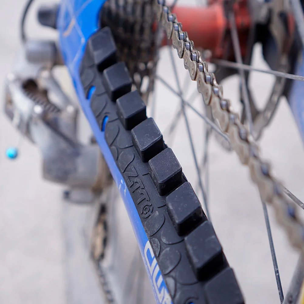 Mountain Biking Pads - 3D-Silikon-Fahrrad-Kettenschutzpolster, Kettenschutz-Aufkleber, Fahrradrahmen-Kettenschutz für Renn- und