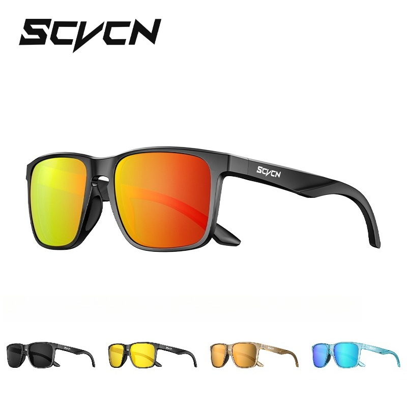 Mountain Biking Glasses - SCVCN Angeln Sonnenbrille Polarisierte Radfahren Gläser
