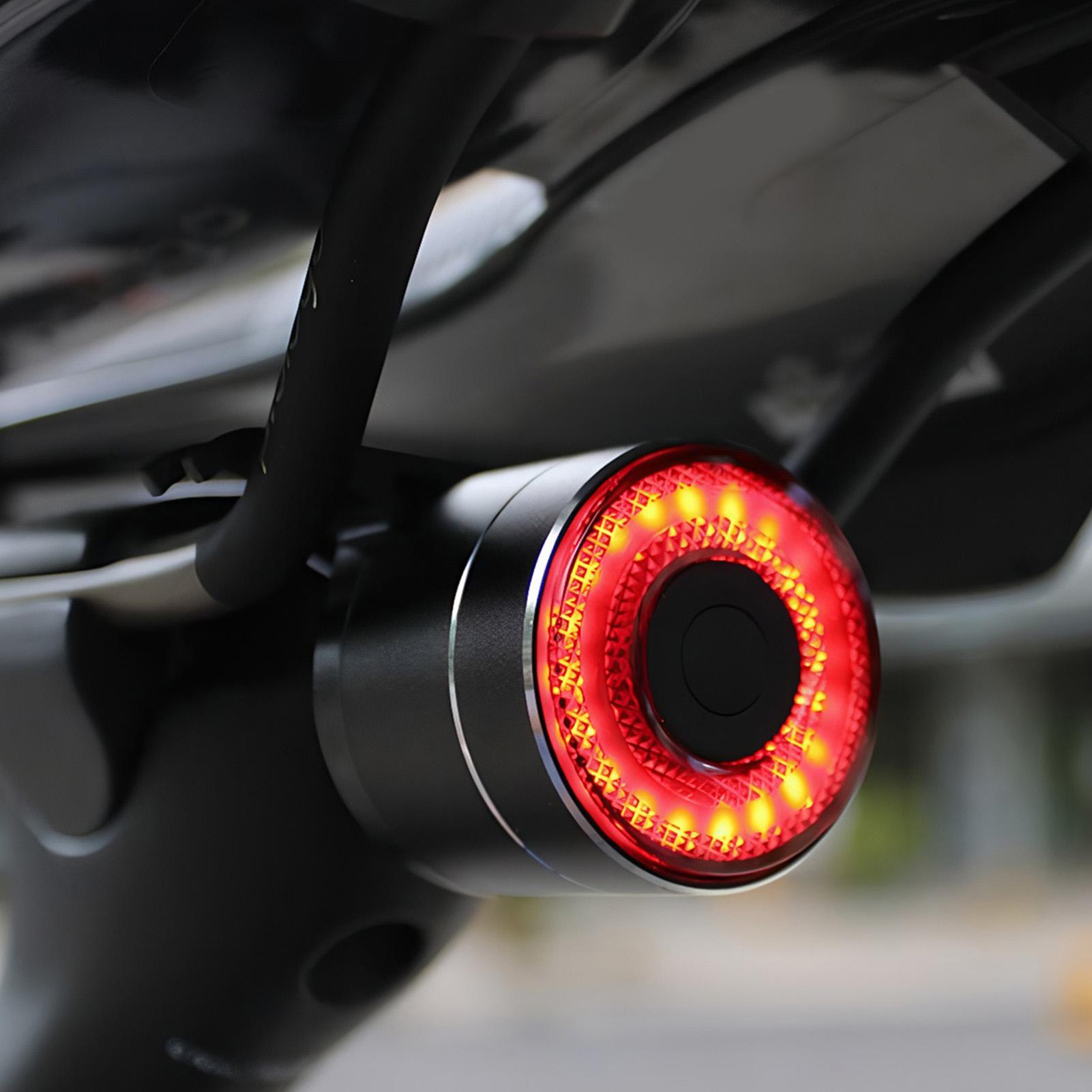 Mountain Biking Lights - Fahrrad Rücklicht Smart Bike Tail Sensing