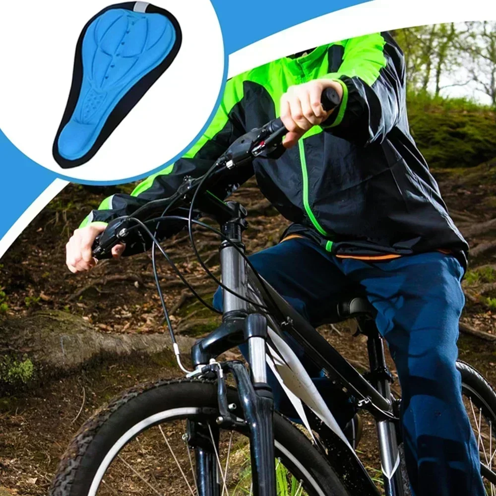 Mountain Biking Pads - 1 Stück Gel-Gepolsterter Fahrradsattelbezug, Extra Weich