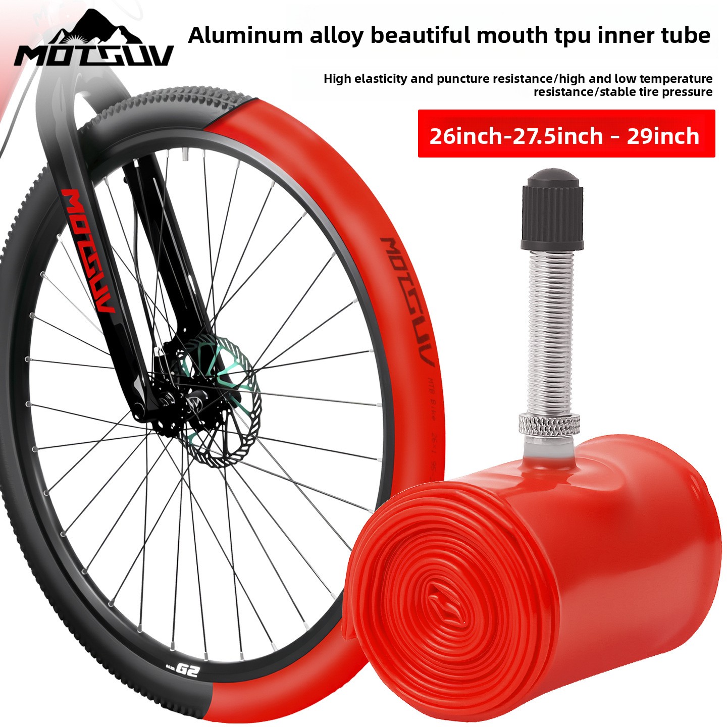 Mountainbike TPU Schläuche 26/ – Mountain Biking Lights Bewertung und Preis