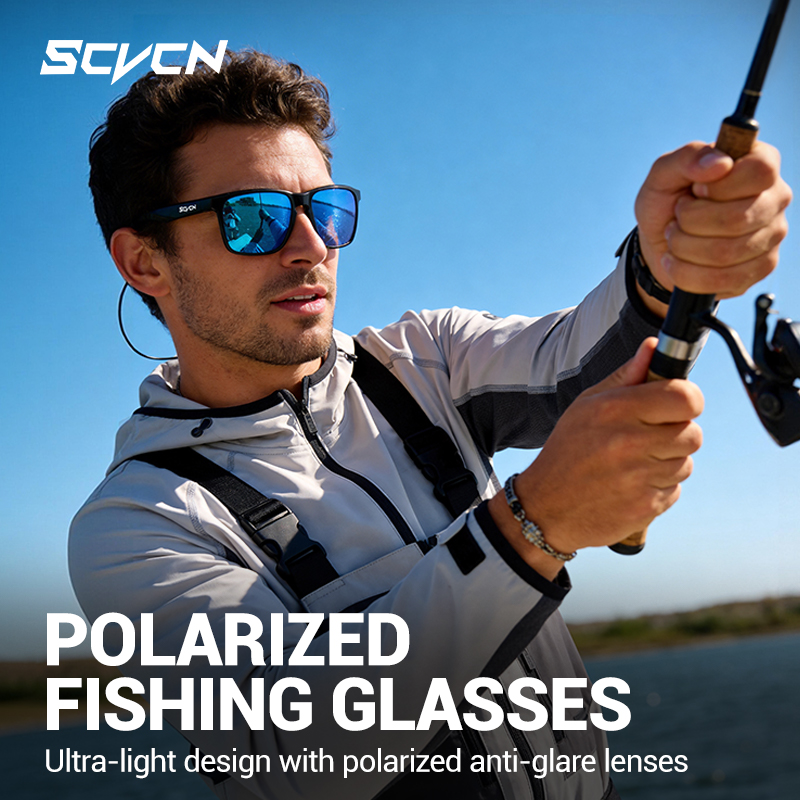 SCVCN Polarisierte Angelbrille – Mountain Biking Glasses Bewertung und Preis