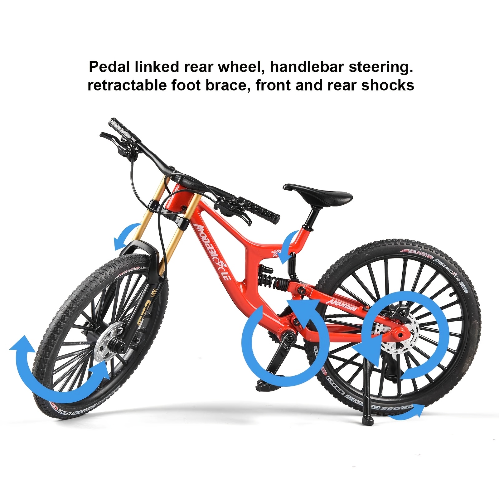 1:8 Maßstab Mini-Legierung Fin – Mountain Biking Usa Bewertung und Preis