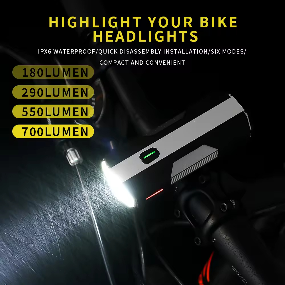 700 Lumen Aluminiumlegierung F – Mountain Biking Lights Bewertung und Preis